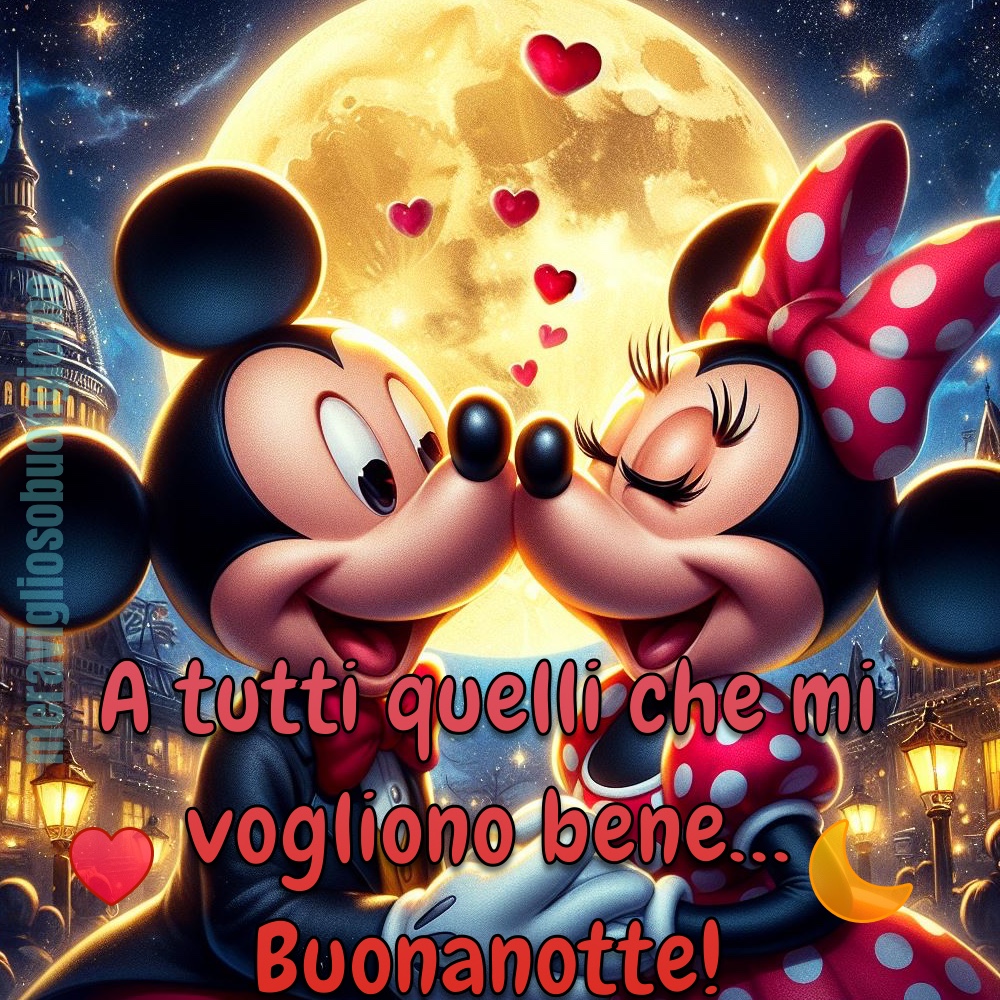 Una buonanotte romantica